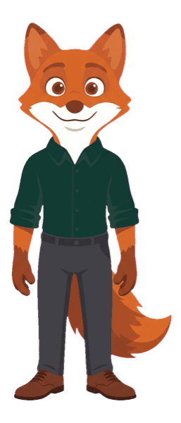 Der Förderfuchs, Ganzkörper